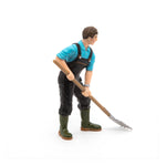 Jardinier Papo en PVC, Collection Vie à la ferme, jouet éducatif idéal pour enfants et collectionneurs