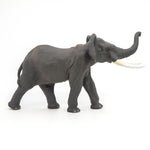 Figurine Éléphant Papo en PVC, thème savane, Collection Animaux sauvages, jouet éducatif idéal pour enfants et collectionneurs