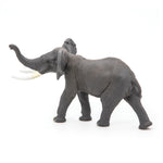 Figurine Éléphant Papo en PVC, thème savane, Collection Animaux sauvages, jouet éducatif idéal pour enfants et collectionneurs