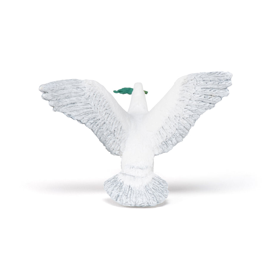 Figurine Colombe Papo en PVC, thème oiseaux, Collection Animaux sauvages, jouet éducatif idéal pour enfants et collectionneurs