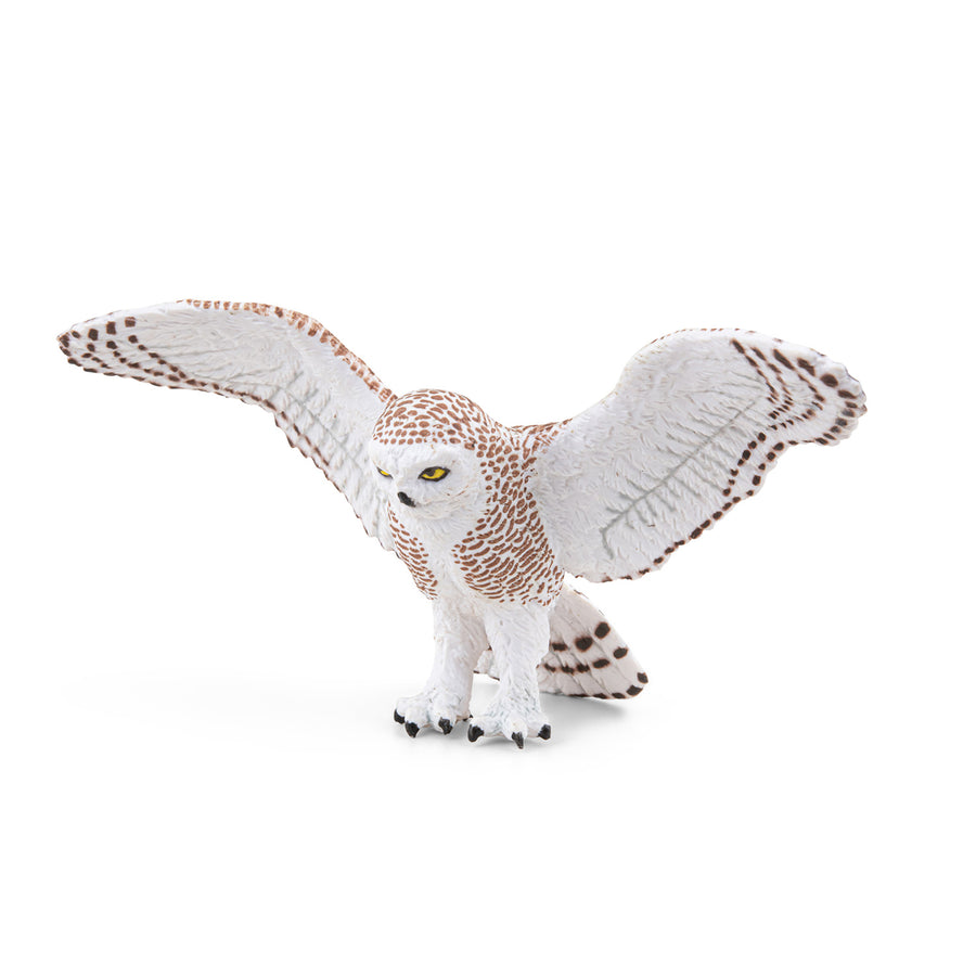 Figurine Harfang volant Papo en PVC, Collection Animaux sauvages, jouet éducatif idéal pour enfants et collectionneurs