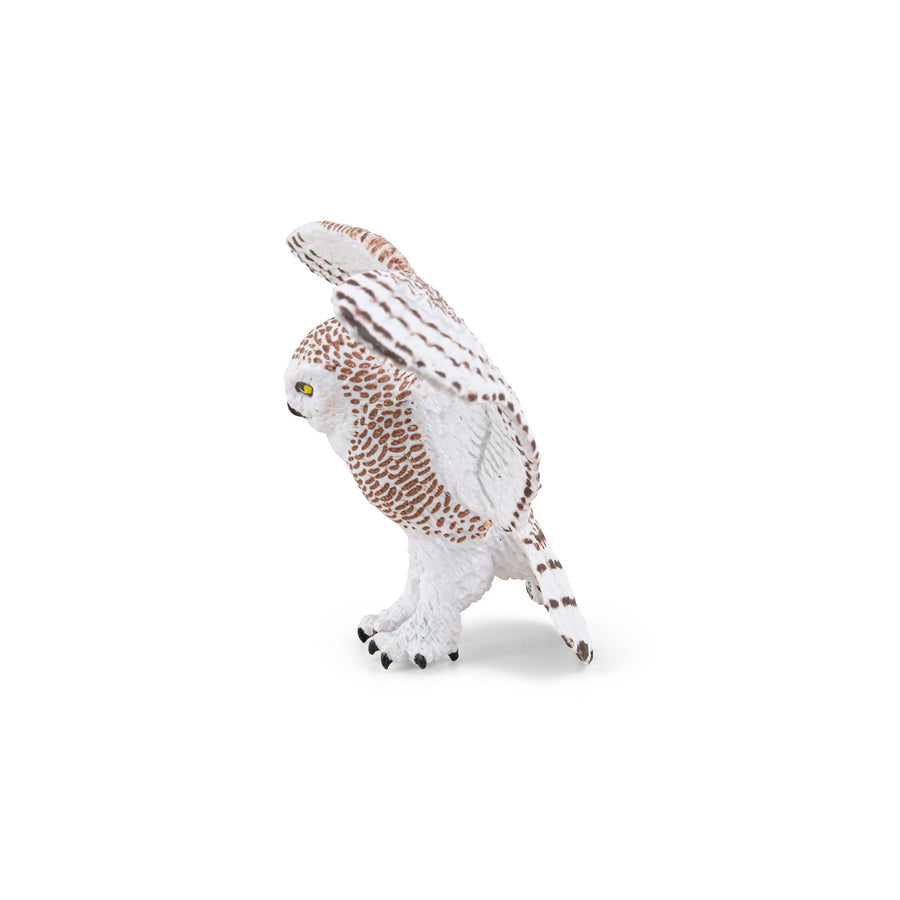 Figurine Harfang volant Papo en PVC, Collection Animaux sauvages, jouet éducatif idéal pour enfants et collectionneurs