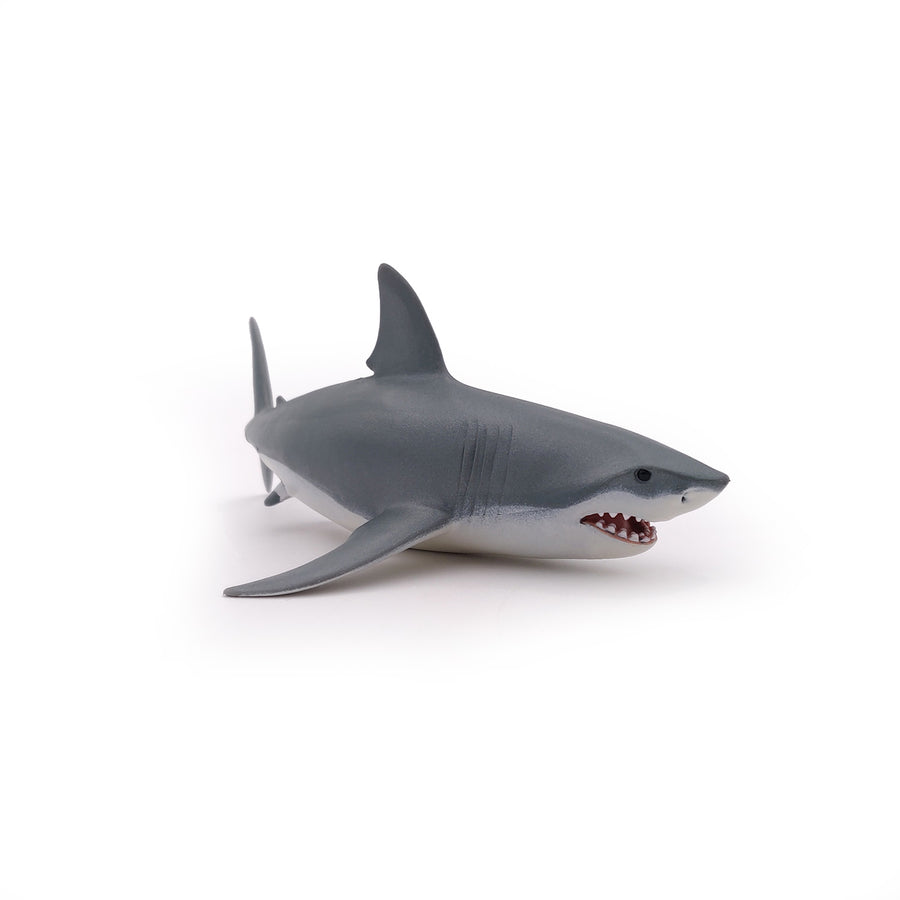 Figurine Requin blanc Papo en PVC, Collection animaux marins, jouet éducatif idéal pour enfants et collectionneurs