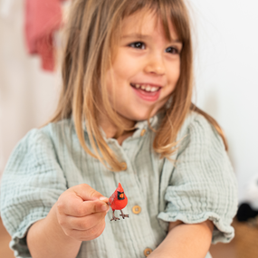 Red Cardinal Figurine