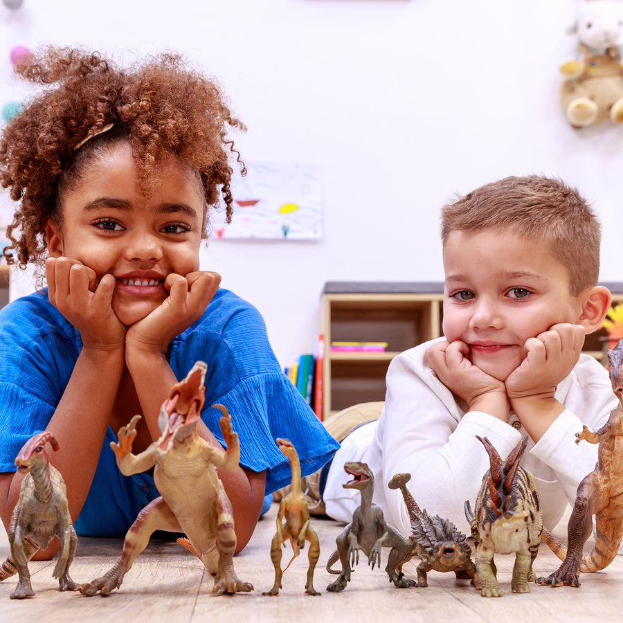 Compsognathus Papo en PVC, Collection Dinosaures, jouet éducatif idéal pour enfants et collectionneurs