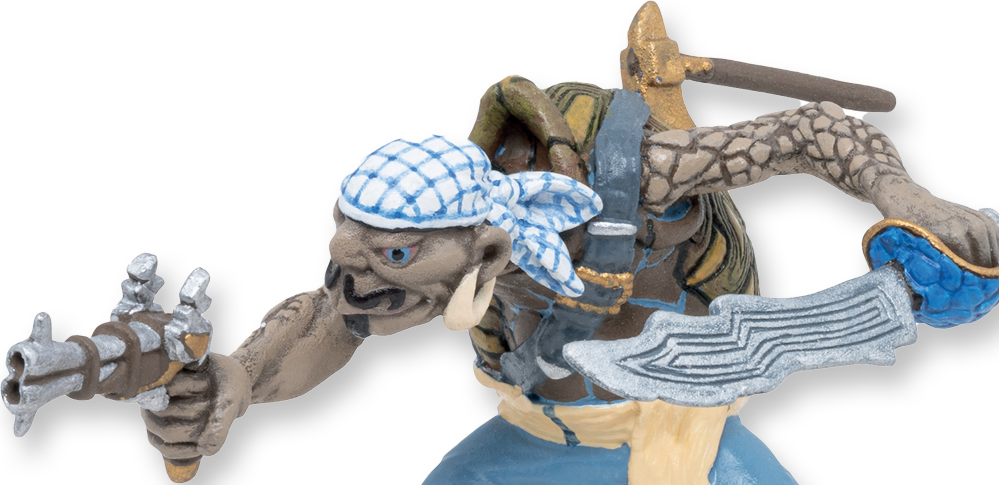 Pirate Mutant Figurines